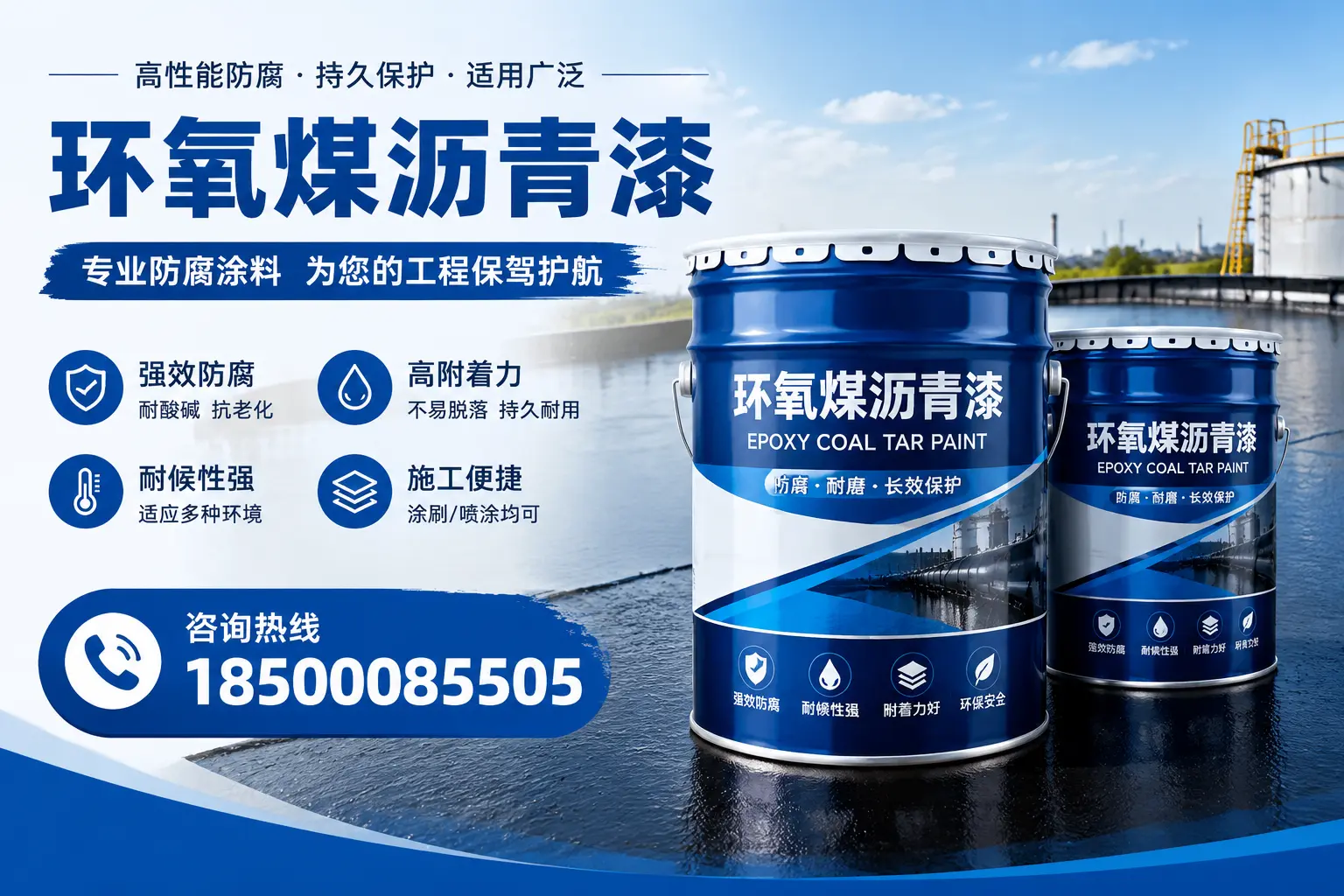 环氧煤沥青漆与其他漆类的比较，永州用户的选择依据